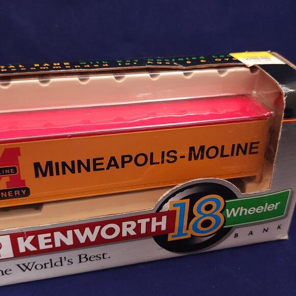 Kenworth 18 Wheeler Bank Minneapolis‑Moline Modern Machinery Vintage - Picture 3 of 7